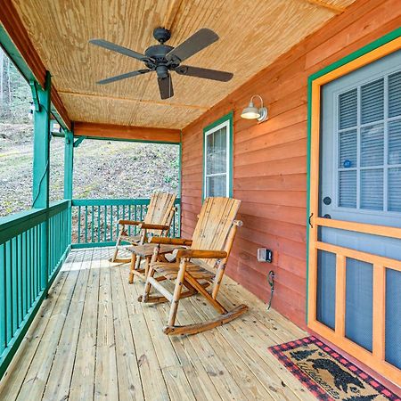 Smoky Mountain Cabin With Camping Area And Fire Pit! Whittier Exterior foto
