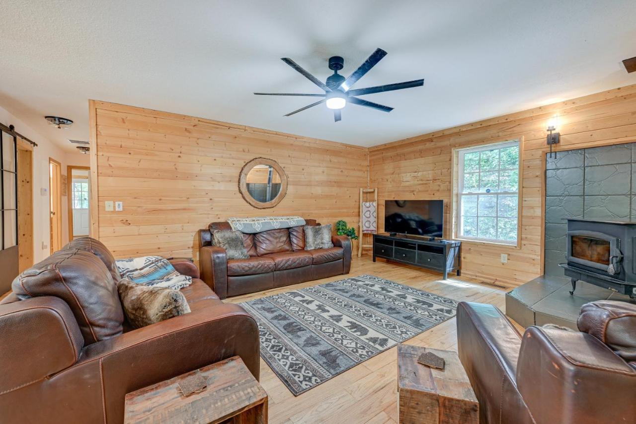 Smoky Mountain Cabin With Camping Area And Fire Pit! Whittier Exterior foto