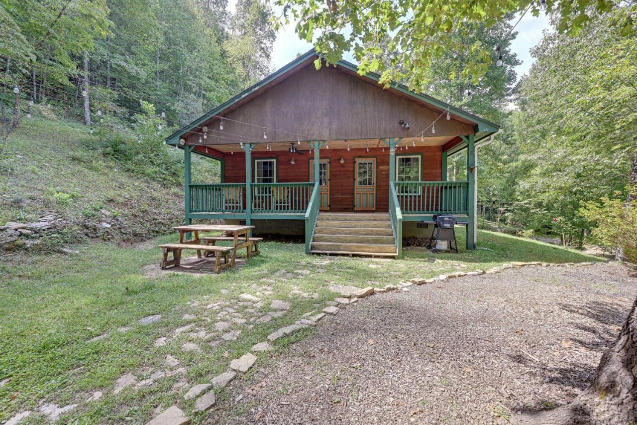 Smoky Mountain Cabin With Camping Area And Fire Pit! Whittier Exterior foto