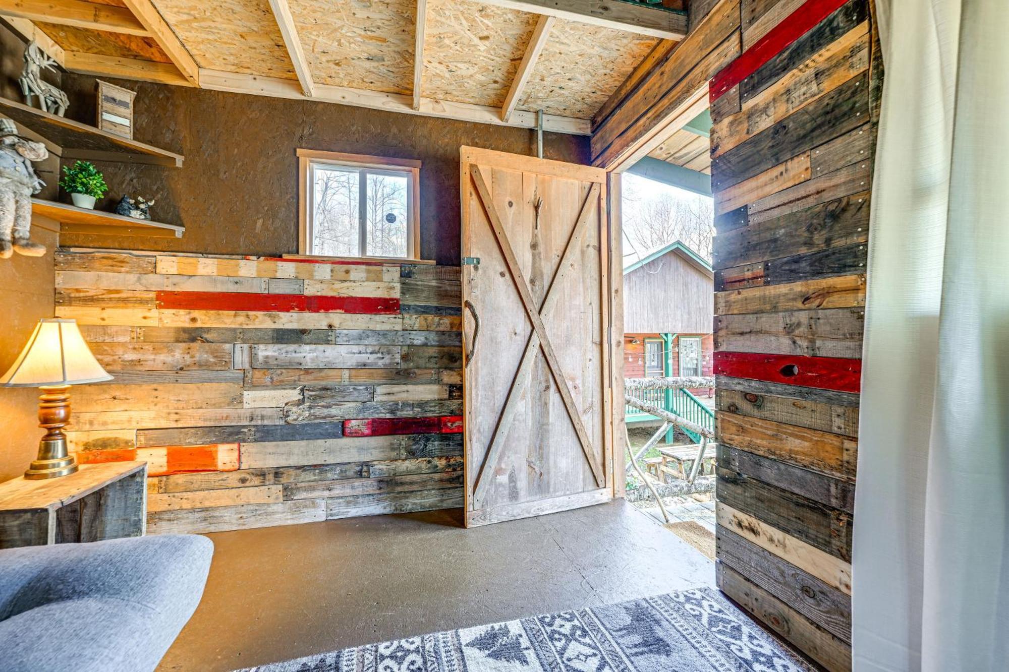 Smoky Mountain Cabin With Camping Area And Fire Pit! Whittier Exterior foto