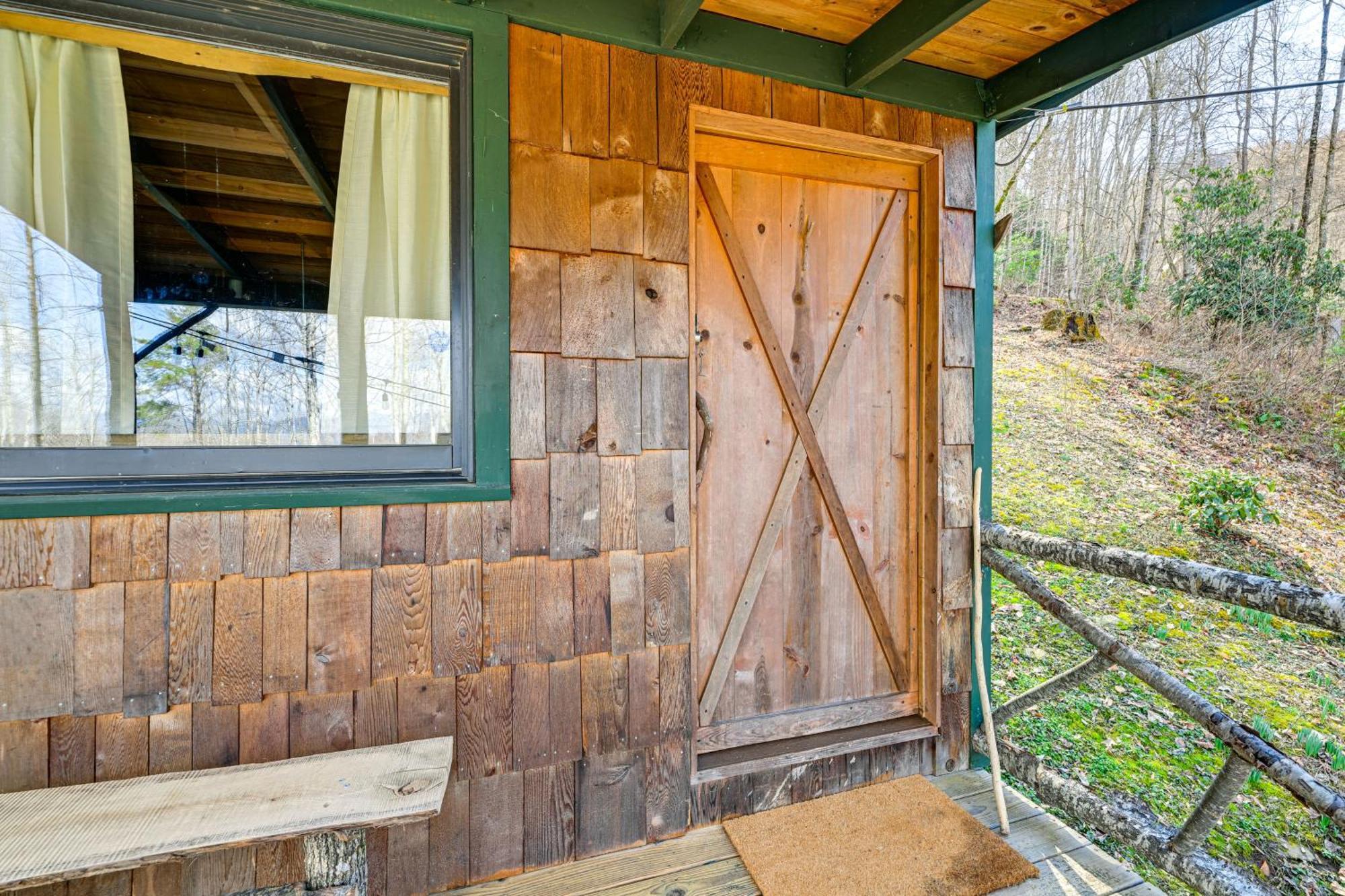 Smoky Mountain Cabin With Camping Area And Fire Pit! Whittier Exterior foto
