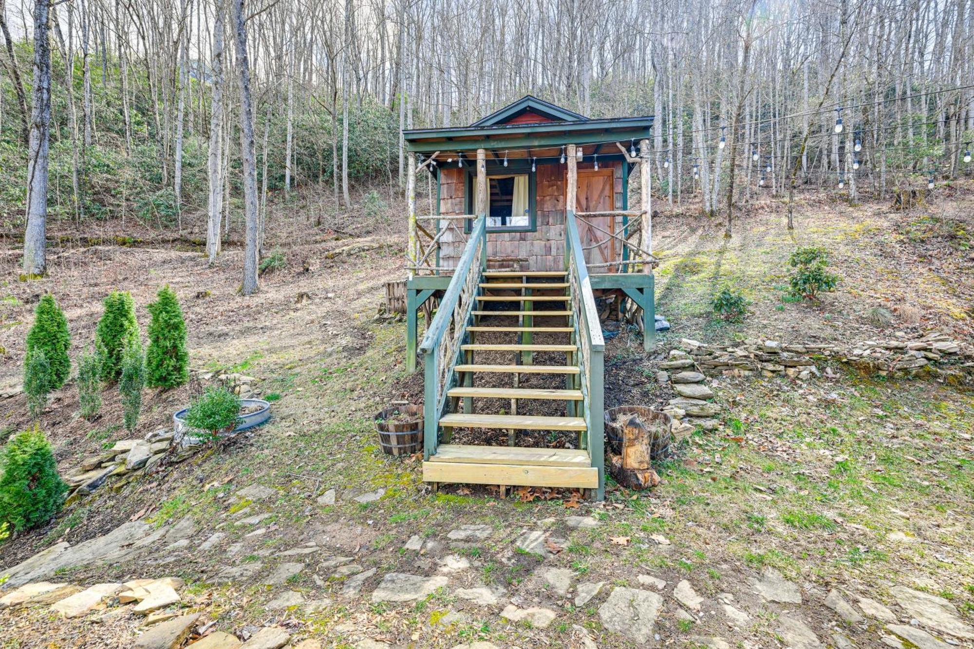 Smoky Mountain Cabin With Camping Area And Fire Pit! Whittier Exterior foto